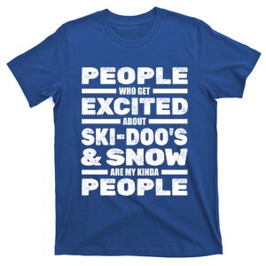 Snowmobile SkidooS Winter Snow Machine Snowmobiling Gift T-Shirt