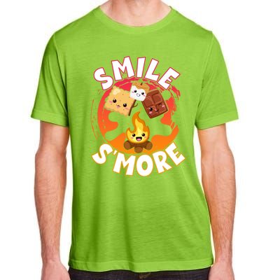 Smile S'more Weekend Clamping Great Gift Adult ChromaSoft Performance T-Shirt