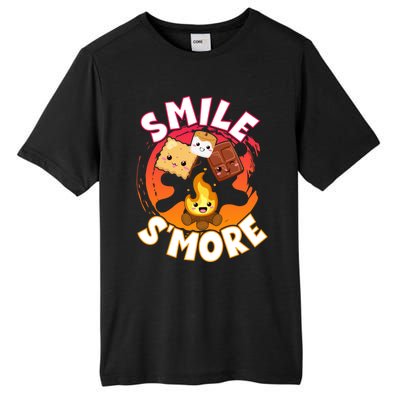 Smile S'more Weekend Clamping Great Gift Tall Fusion ChromaSoft Performance T-Shirt