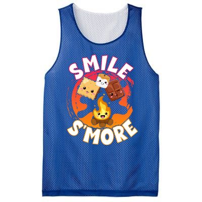 Smile S'more Weekend Clamping Great Gift Mesh Reversible Basketball Jersey Tank