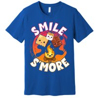 Smile S'more Weekend Clamping Great Gift Premium T-Shirt