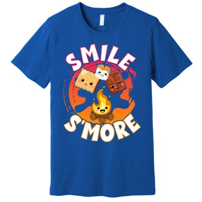 Smile S'more Weekend Clamping Great Gift Premium T-Shirt