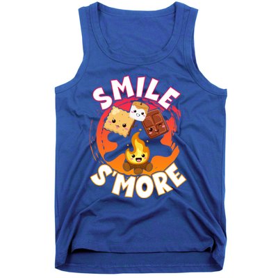 Smile S'more Weekend Clamping Great Gift Tank Top