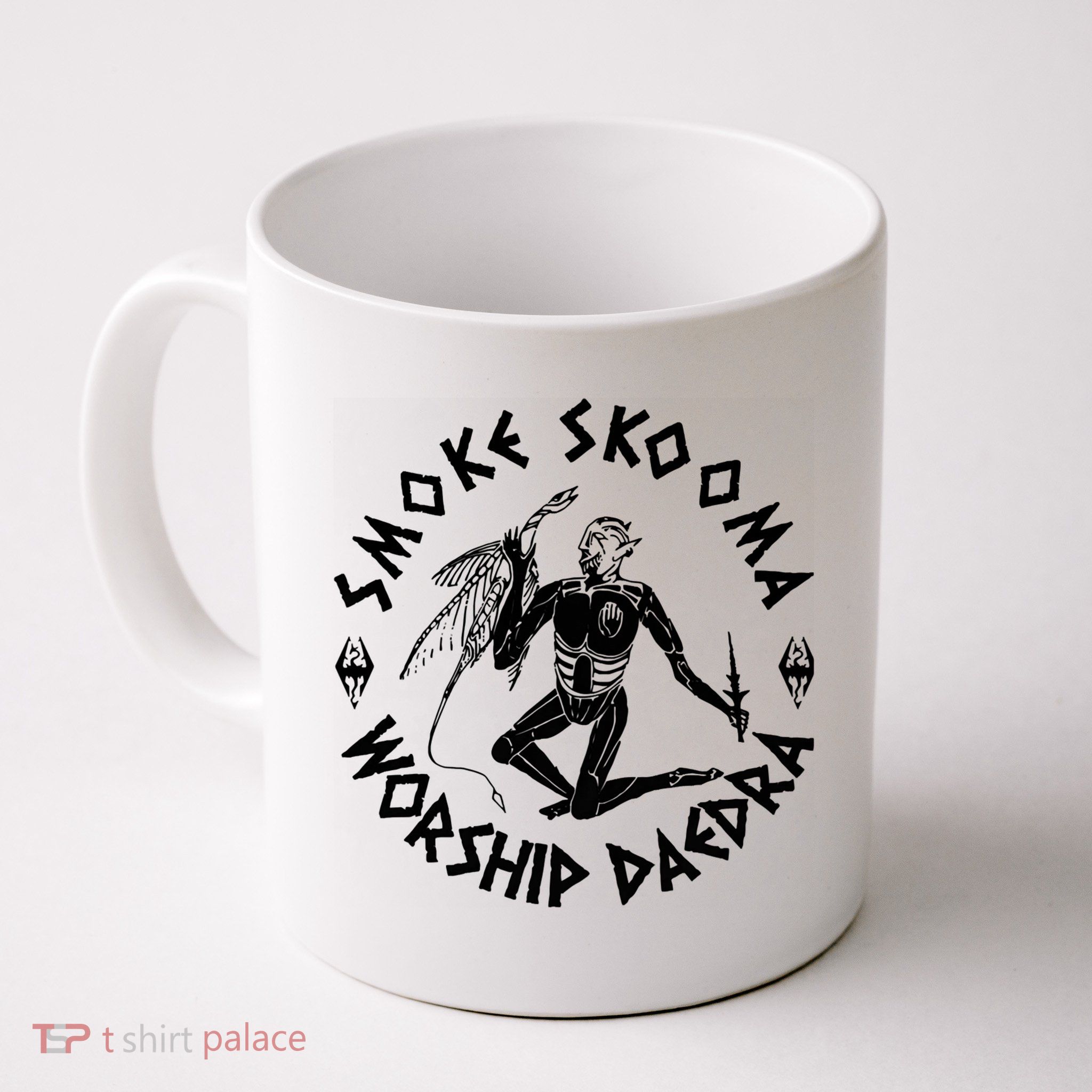 Smoke Skooma Worship Daedra Mug