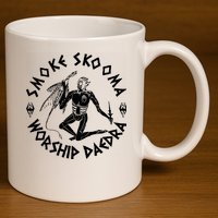 Smoke Skooma Worship Daedra 11oz C Handle Ceramic Mug
