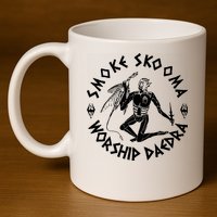 Smoke Skooma Worship Daedra 11oz C Handle Ceramic Mug