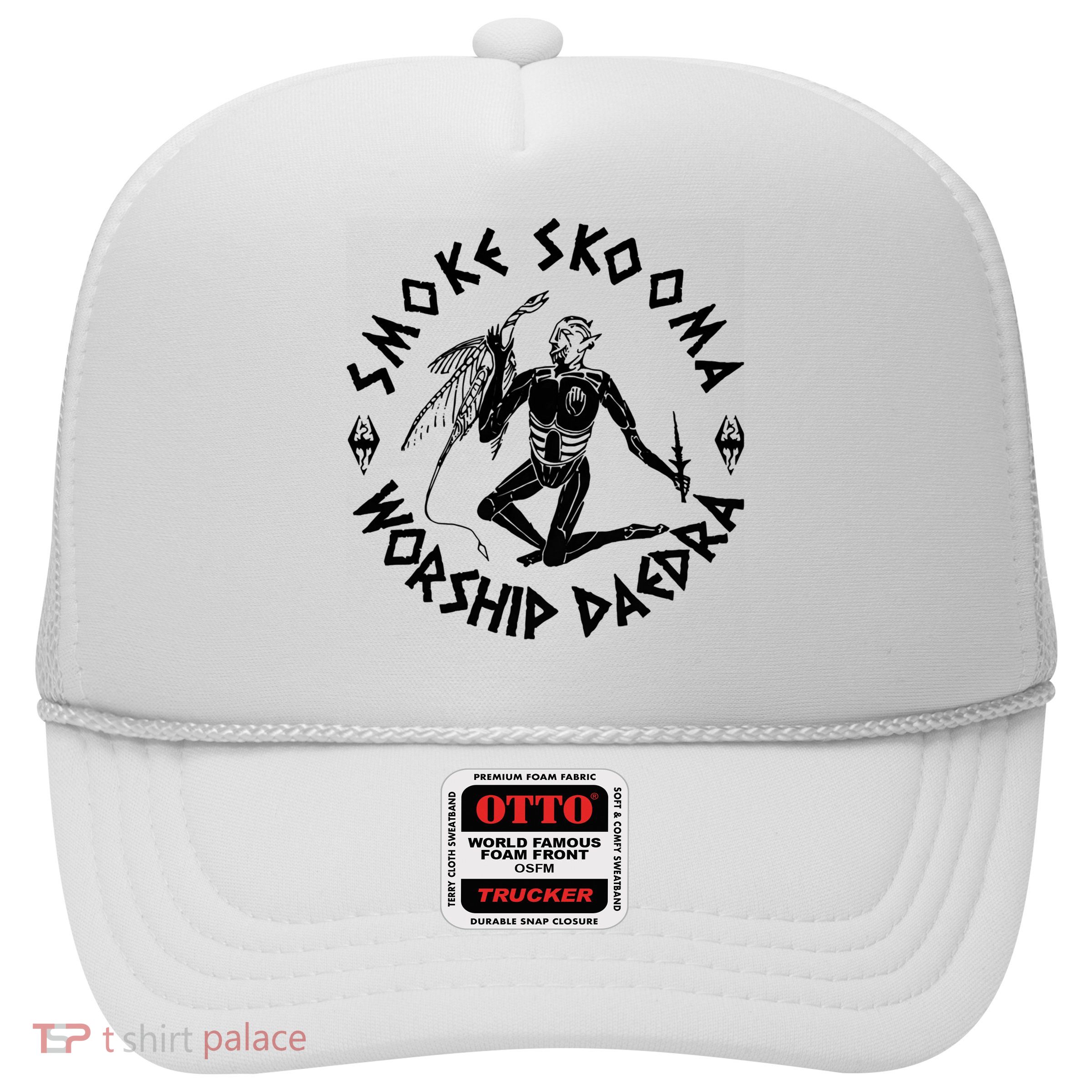 Smoke Skooma Worship Daedra Trucker Hat