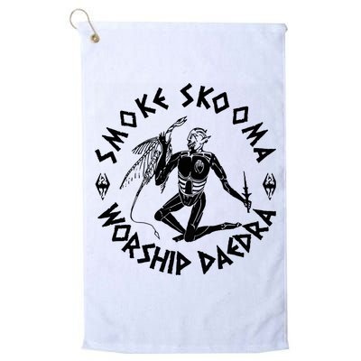 Smoke Skooma Worship Daedra Golf Towel