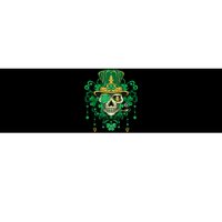 Sugar Skull Wearing Irish Leprechaun Hat St. PatrickS Day Bumper Sticker