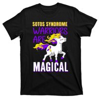 Sotos Syndrome Warriors Are Magical Cute Unicorn Awareness T-Shirt