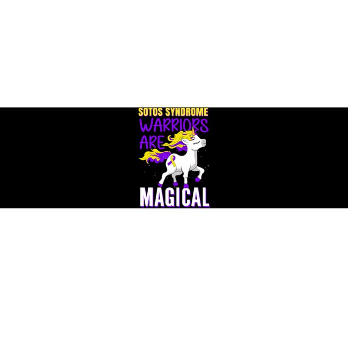 Sotos Syndrome Warriors Are Magical Cute Unicorn Awareness Bumper Sticker