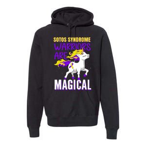 Sotos Syndrome Warriors Are Magical Cute Unicorn Awareness Premium Hoodie