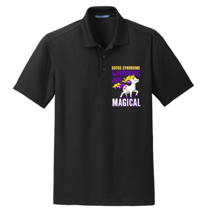 Sotos Syndrome Warriors Are Magical Cute Unicorn Awareness Dry Zone Grid Polo