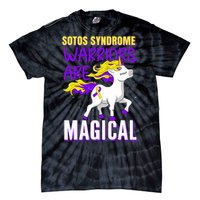 Sotos Syndrome Warriors Are Magical Cute Unicorn Awareness Tie-Dye T-Shirt