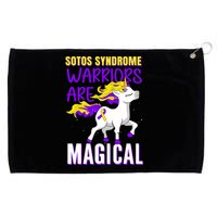 Sotos Syndrome Warriors Are Magical Cute Unicorn Awareness Grommeted Golf Towel