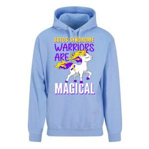 Sotos Syndrome Warriors Are Magical Cute Unicorn Awareness Unisex Surf Hoodie