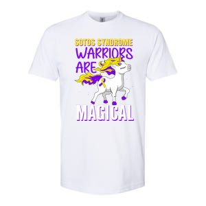 Sotos Syndrome Warriors Are Magical Cute Unicorn Awareness Softstyle CVC T-Shirt