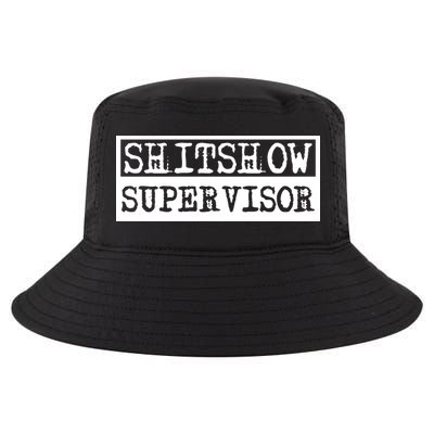 Shitshow Supervisor | Welcome To The Shitshow Cool Comfort Performance Bucket Hat