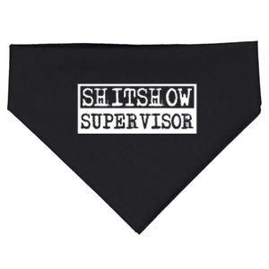 Shitshow Supervisor | Welcome To The Shitshow USA-Made Doggie Bandana