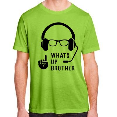 Sketch Streamer Whats Up Brother Adult ChromaSoft Performance T-Shirt