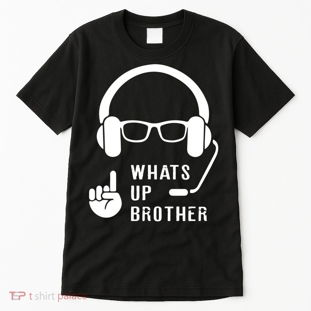 Sketch Streamer Whats Up Brother Tall T-Shirt