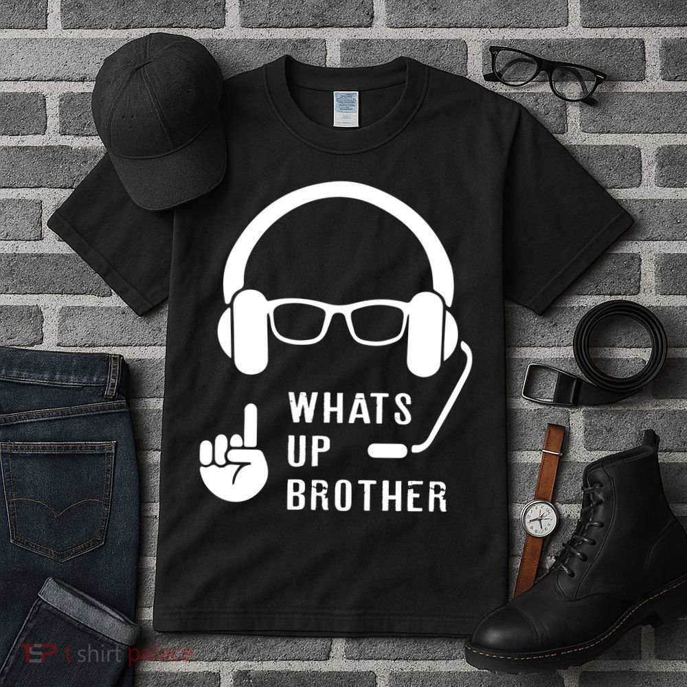Sketch Streamer Whats Up Brother Tall T-Shirt