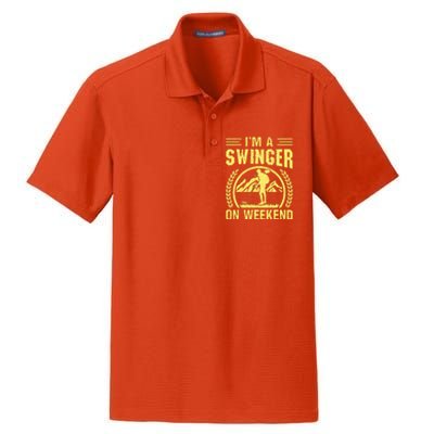 Swinger Dry Zone Grid Polo