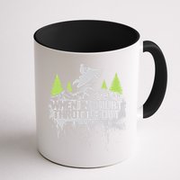 Snowmobile Sled When In Doubt Throttle Out Winter Sports  Mug