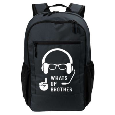 Sketch Streamer Whats Up Brother Daily Commute Backpack