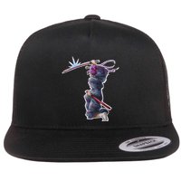 Swordplay Flat Bill Trucker Hat