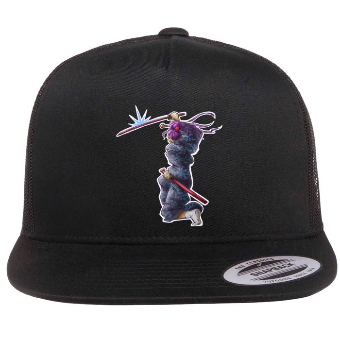 Swordplay Flat Bill Trucker Hat