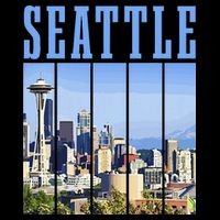 Seattle Skyline Washington Vintage Pride T-Shirt