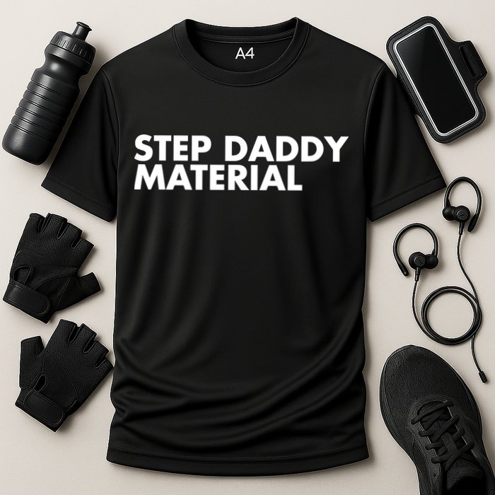 Step Daddy Material Cooling Performance Crew T-Shirt