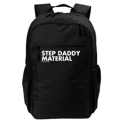 Shannon Sharpe Wearing Step Daddy Material Daily Commute Backpack