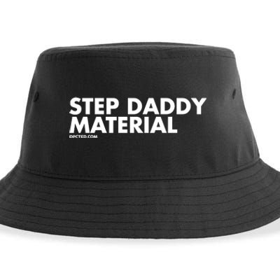 Shannon Sharpe Wearing Step Daddy Material Sustainable Bucket Hat