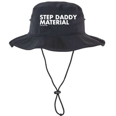 Shannon Sharpe Wearing Step Daddy Material Legacy Cool Fit Booney Bucket Hat