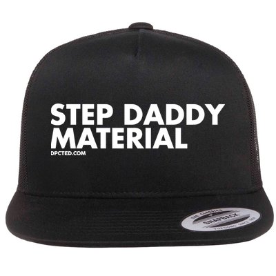 Shannon Sharpe Wearing Step Daddy Material Flat Bill Trucker Hat