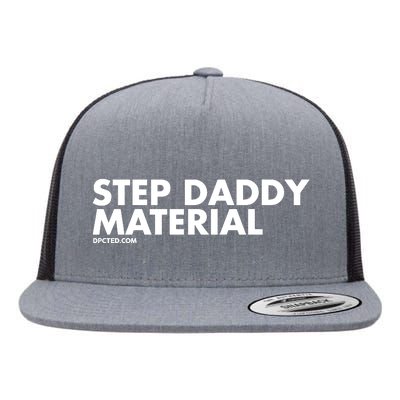 Shannon Sharpe Wearing Step Daddy Material Flat Bill Trucker Hat