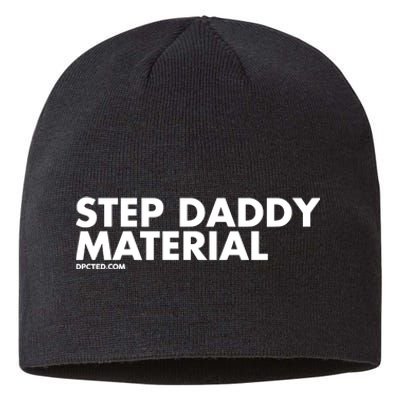 Shannon Sharpe Wearing Step Daddy Material Sustainable Beanie