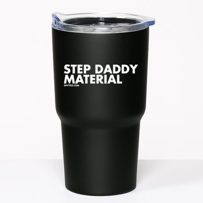 Shannon Sharpe Wearing Step Daddy Material Tumbler