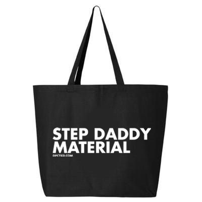 Shannon Sharpe Wearing Step Daddy Material 25L Jumbo Tote