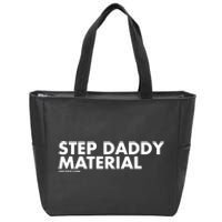 Shannon Sharpe Wearing Step Daddy Material Zip Tote Bag