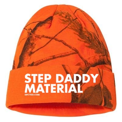 Shannon Sharpe Wearing Step Daddy Material Kati Licensed 12" Camo Beanie