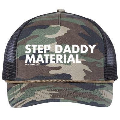 Shannon Sharpe Wearing Step Daddy Material Retro Rope Trucker Hat Cap