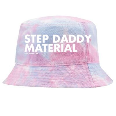 Shannon Sharpe Wearing Step Daddy Material Tie-Dyed Bucket Hat