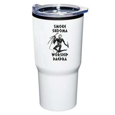 Smoke Skooma Worship Daedra Gamer Heartbeat Tumbler