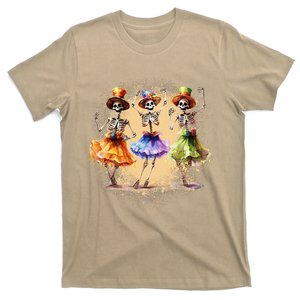 Sugar Skull Women De Los Muertos La Catrina Day Of The Dead T-Shirt