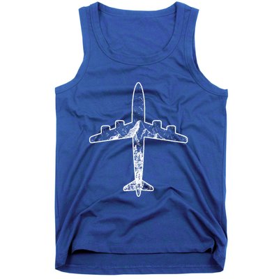 Skiing Snowboarding Winter Sport Fan Cool Gift Tank Top