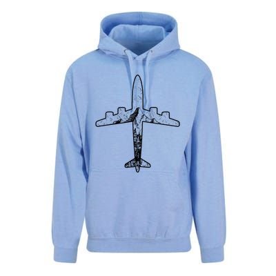 Skiing Snowboarding Winter Sport Fan Cool Gift Unisex Surf Hoodie