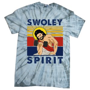 Swoley Spirit Weight Lifting Jesus Swoley Spirit Tie-Dye T-Shirt